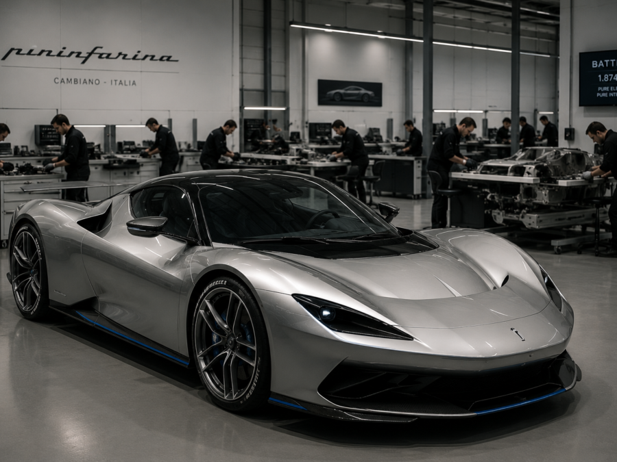 Pininfarina Battista: o silêncio elétrico que redefine o gran turismo