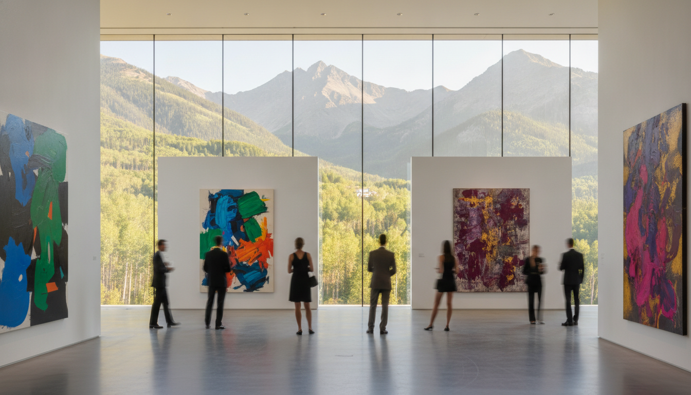 O leilão que financia arte com arte