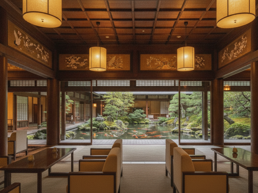 O ryokan japonês que virou hotel de Tóquio