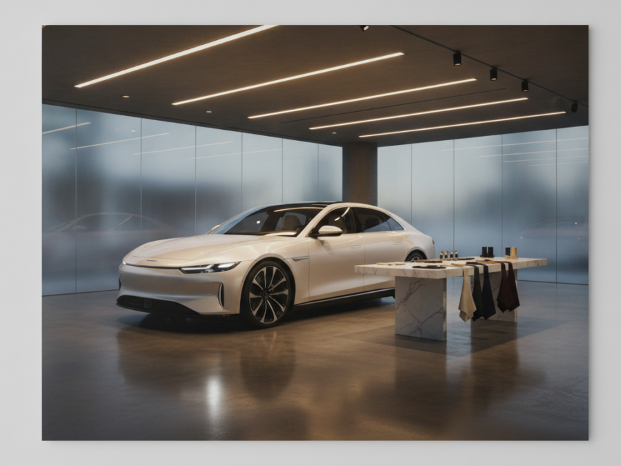 A alfaiataria automotiva abriu loja em Beverly Hills