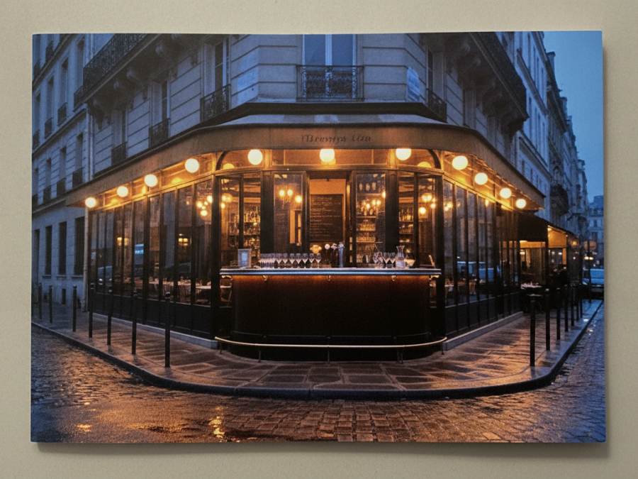 Paris muda de mesa três vezes