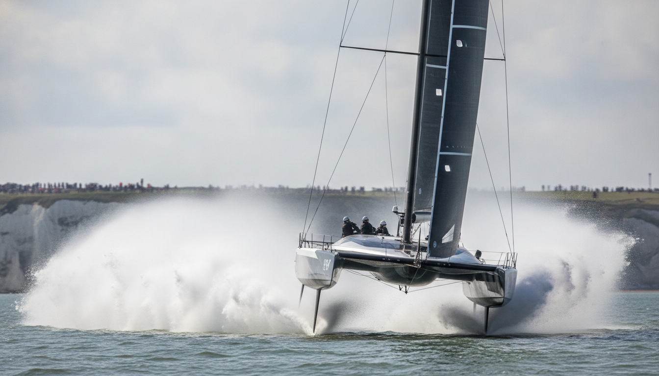 Os galos espanhóis cantaram no Solent