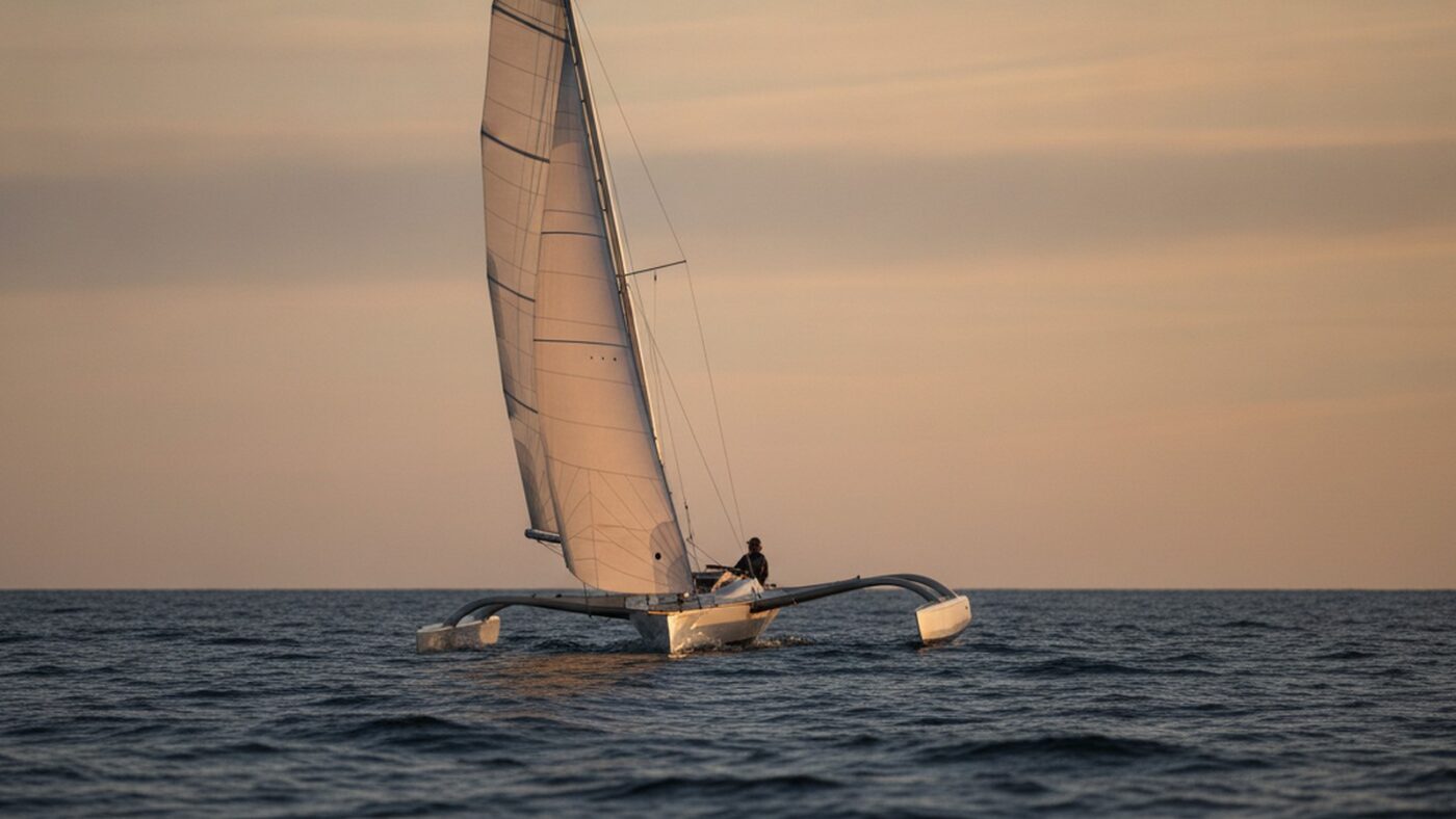 O catamarã que aprendeu a envelhecer depressa