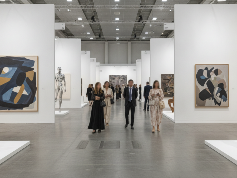 A feira onde o mundo da arte decide o que importa