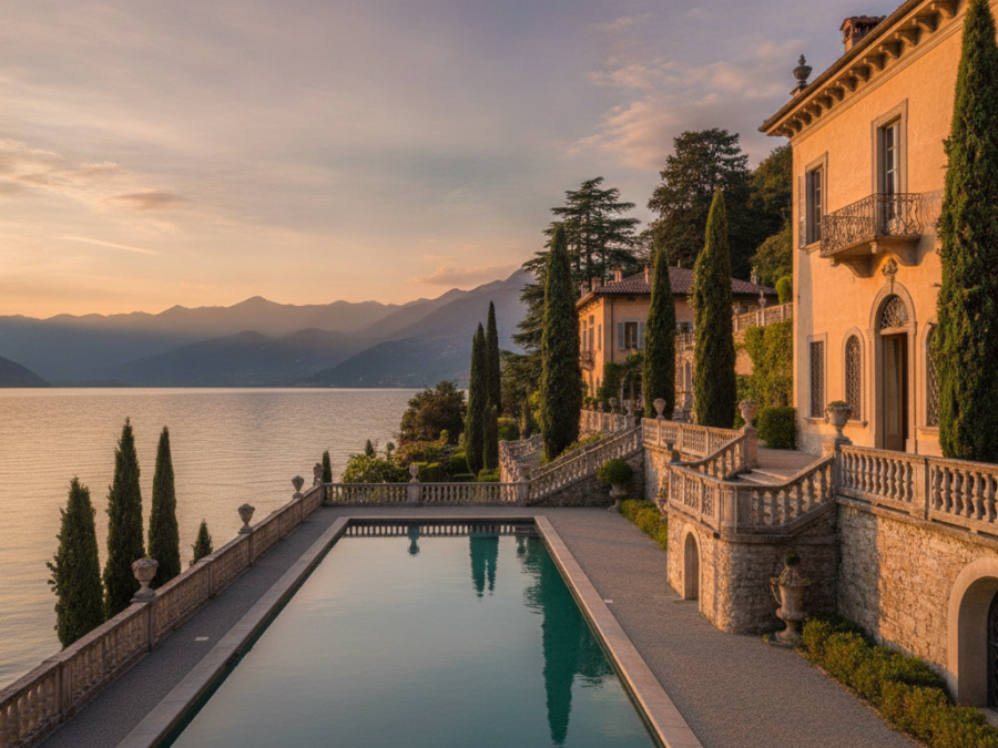 A villa no lago que o mundo elegeu a melhor