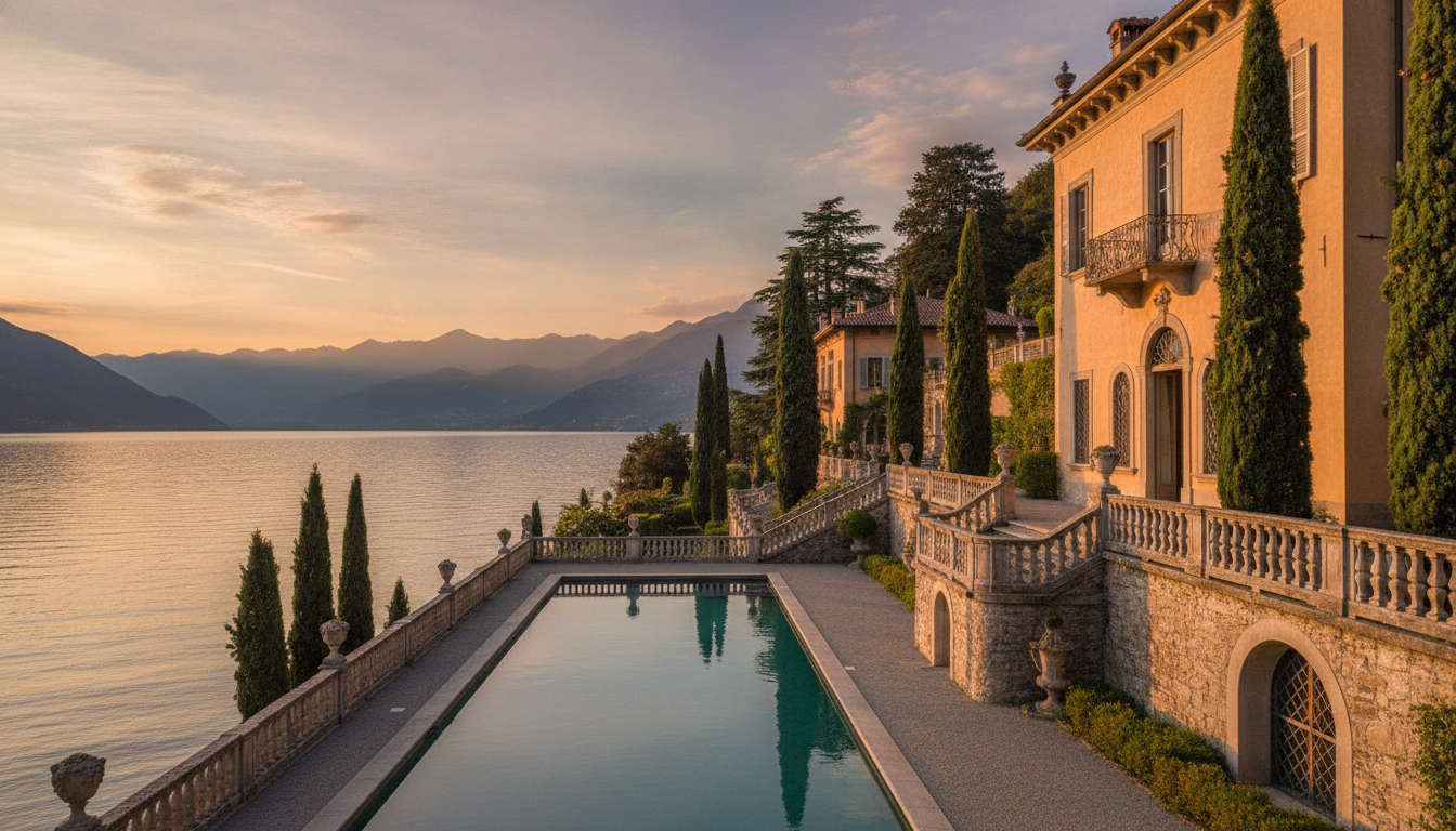 A villa no lago que o mundo elegeu a melhor