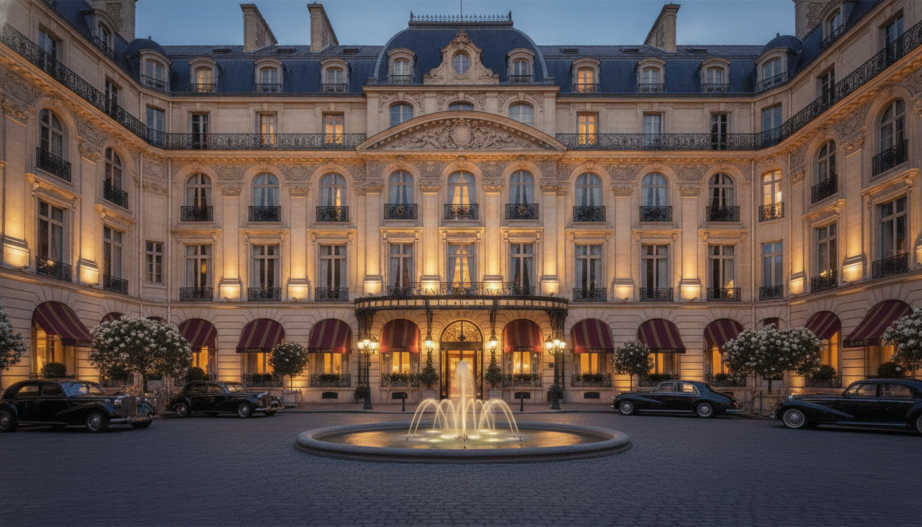 O hotel na praça onde o luxo aprendeu suas maneiras