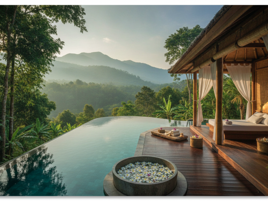 Os resorts onde o luxo se mede em bem-estar